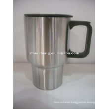 wholesales insulated coffee mug with handle and lid, stainless steel mug